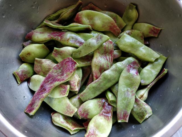 这东北菜没人不爱吃，排骨炖豆角，南方朋友认识这种豆角吗？