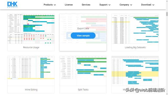 超优秀 HTML5 甘特图类库GanttChart