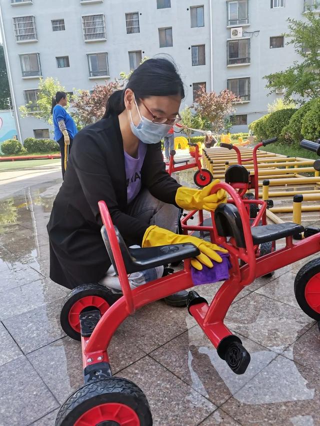 [你的育儿经]济宁市「济阳教育｜开学季」“疫”尘不染，待你回家——记兴隆街幼儿园开学准备篇