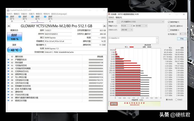 国产之光！入手光威弈512G M.2固态硬盘，实测后表现出彩