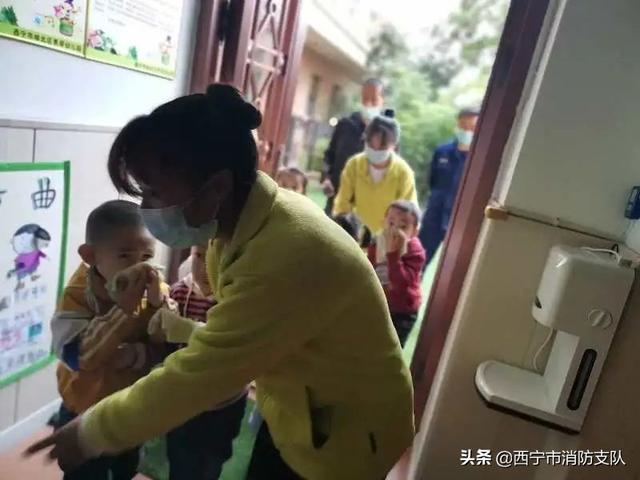 爱心总动员|基层动态丨西宁生物园区消防开展幼儿园消防安全培训