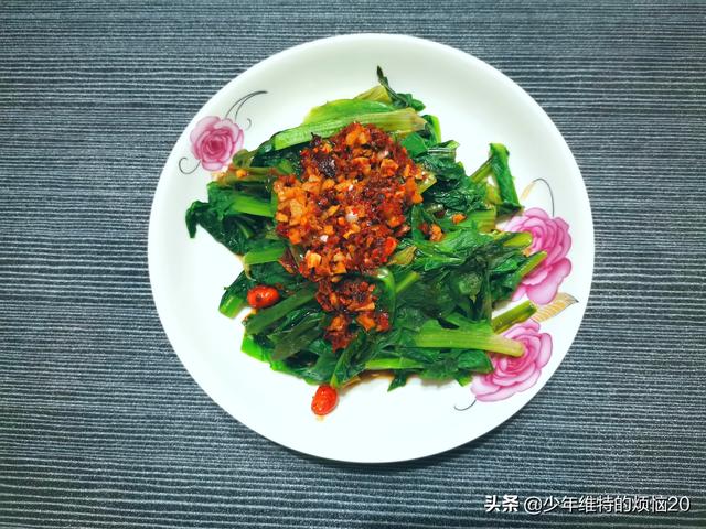 一,【凉拌油麦菜】