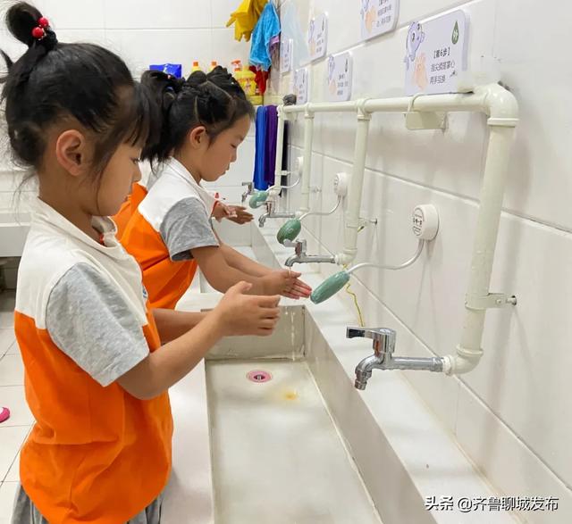 齐鲁聊城发布|东昌府区实验幼儿园开学第一天掠影