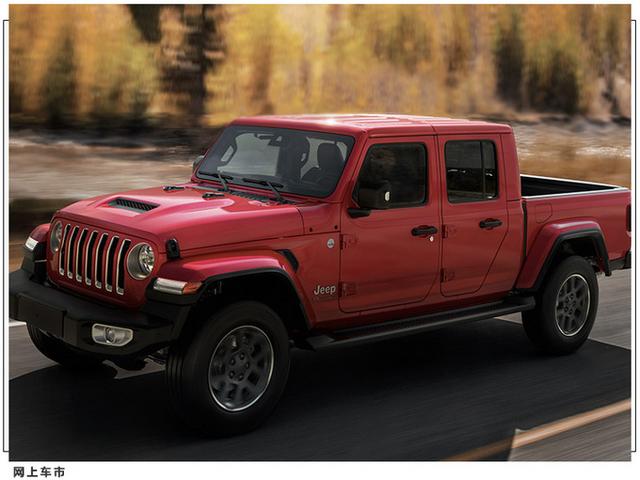 Jeep新款角斗士发售 搭V6引擎/配嵌入式中控屏