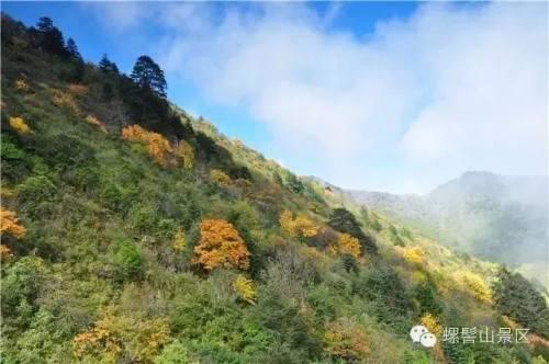 最美螺髻 | 坐着高铁看四川，螺髻山的秋该很好 倘若你在场