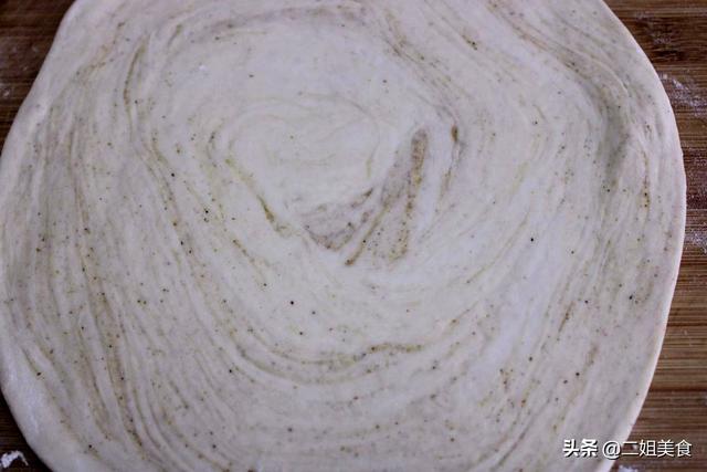 二姐|不做油酥，也不用醒面，教你做盘丝饼，三分钟烙一张，多层还好吃