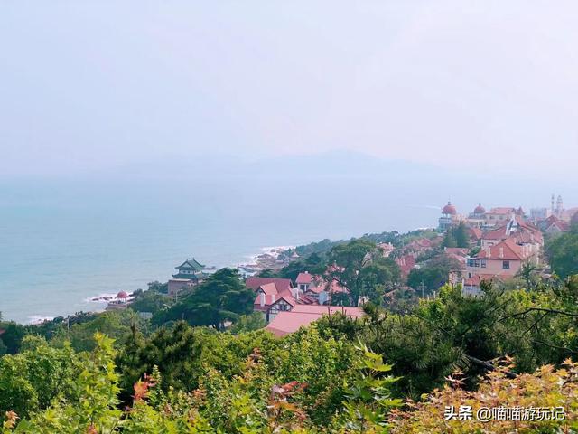 「玩乐足迹」海拔只有60米的青岛小鱼山，是欣赏老城区的最佳地，游客却不多