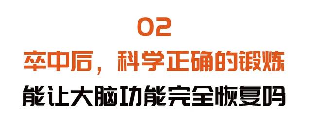 恢复|中风后能恢复到中风前的状态吗？一套平衡操、三种健脑食物，或许可以帮到你