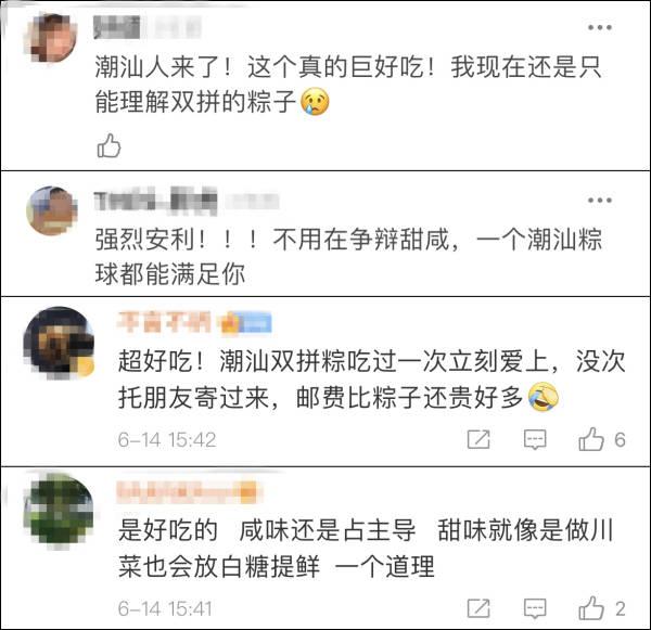 双拼|粽子界端水大师潮汕“双拼粽”，甜咸党不用再打了