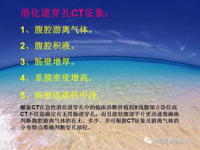 消化道穿孔的CT诊断