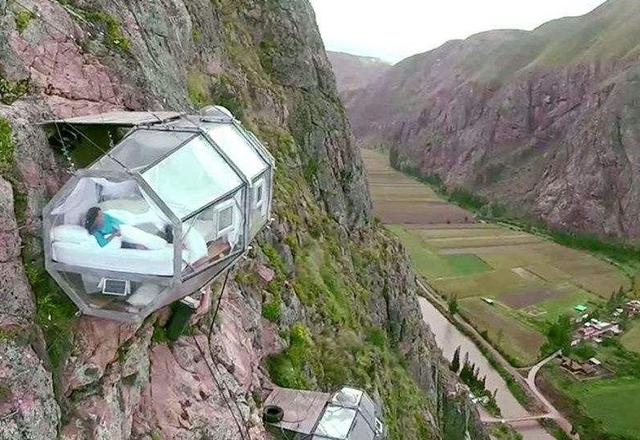 趣旅游@这个在秘鲁山谷中的酒店，房间虽然不大，但价格却很昂贵
