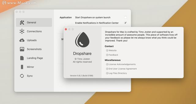 Dropshare 5 for mac(网络文件共享工具)