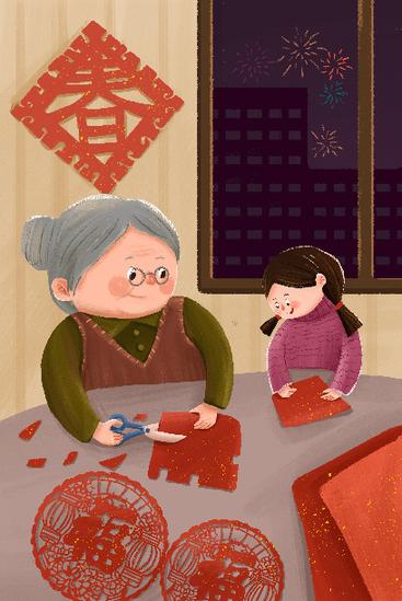 吉祥|腊月二十八 | 打糕蒸馍贴花花