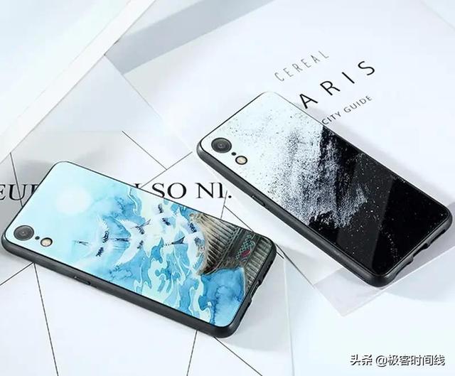 小众iPhone XR彩绘手机壳，大胆玩弄艺术气息