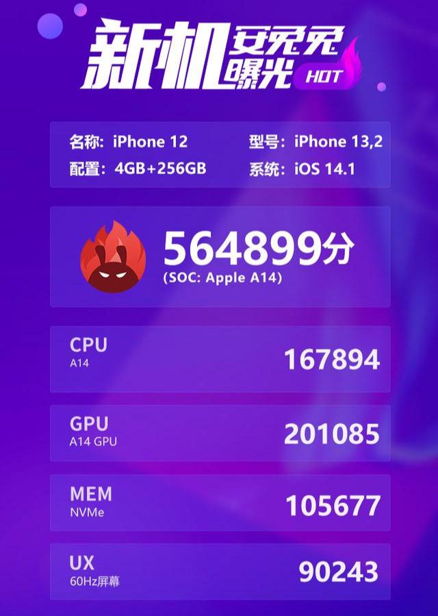 iPad Air 4跑分曝光：满血A14大显神威