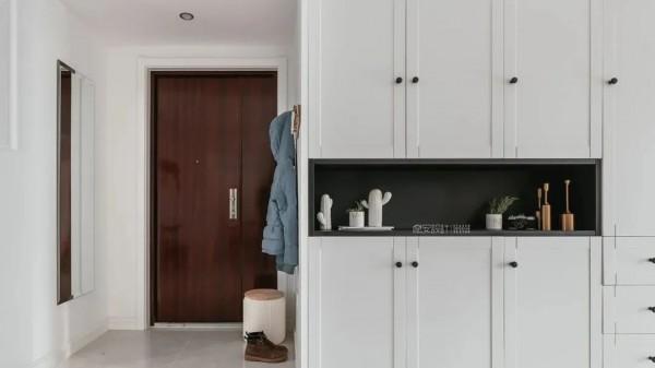 玄关|玄关只放鞋柜就落伍了，现在流行这样设计