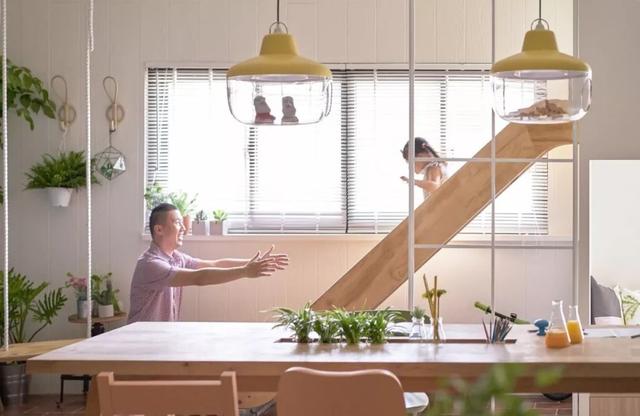 你的育儿经▲160m2只有一厅，用开放的家庭环境陪伴孩子共同成长！
