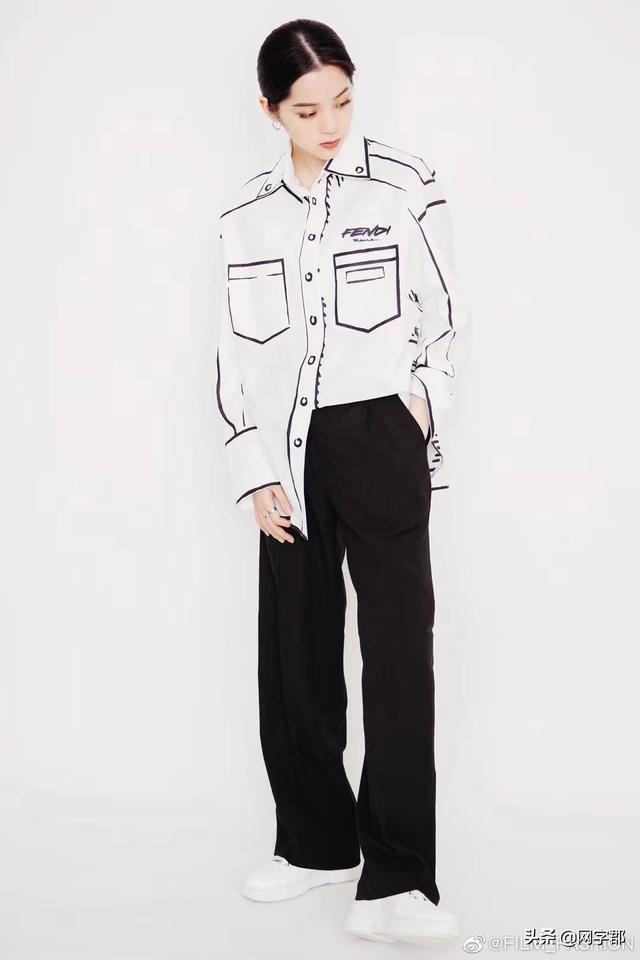 天上星|赵薇袁咏仪漫画风衬衫撞衫，明艳大方各有特色，你pick谁？