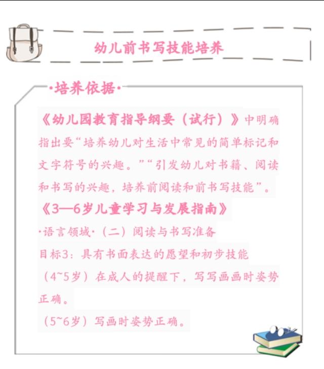 你的育儿经：幼小衔接——幼儿过渡小学，书写注技巧的培养。