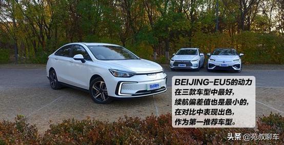 BEIJING-EU5/秦Pro EV/Aion S续航实测
