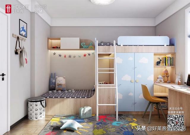 超级宝妈|小区TOP10儿童房设计，实用+颜值100分
