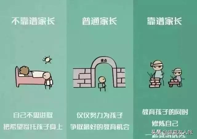 你的育儿经■10幅图揭秘可靠父母VS不可靠父母较大的差别，你是哪一种？
