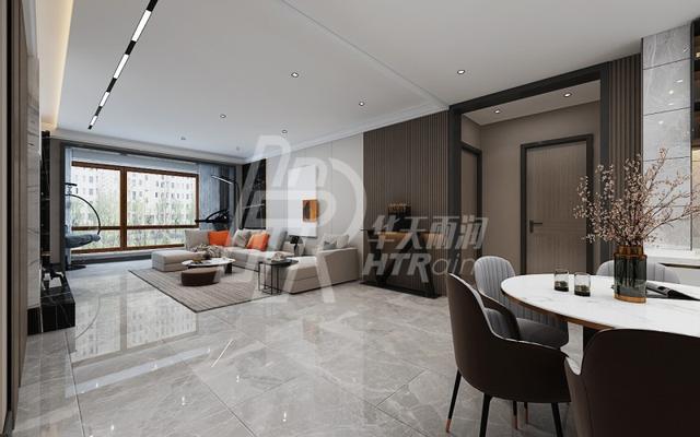 110平米、现代风，全屋温馨自在，还有一种摩登的美感