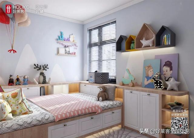 超级宝妈|小区TOP10儿童房设计，实用+颜值100分