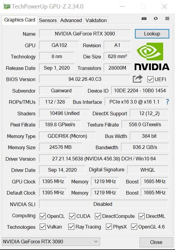 耕升RTX 3090 炫光评测：炫光之眼 让人过目不忘