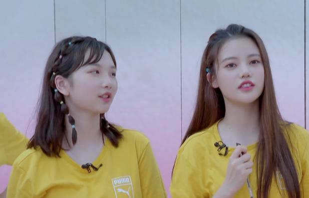 萌萌的小丸子|徐艺洋被投成C位，“音痴”张艺凡来她的组徐艺洋的表情有点意思