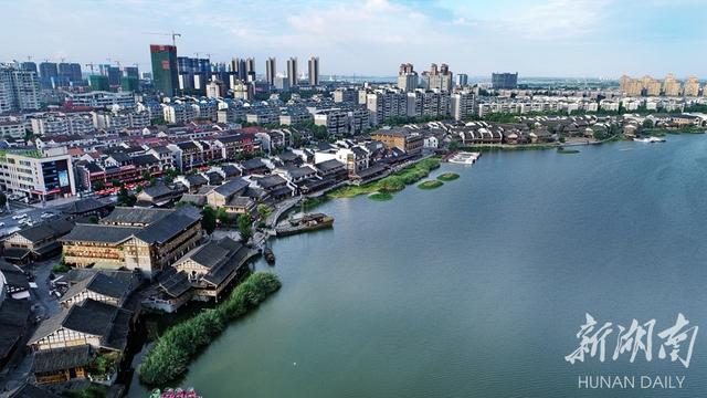 华声在线水清景美入画来