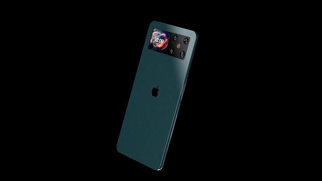 iPhone13概念图：双屏幕够抢眼，连屏占比都超过100%