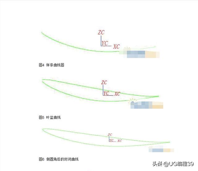 UG叶片造型编程