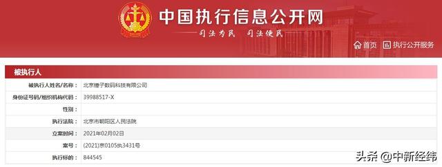 科技|北京锤子数码科技再成被执行人 累计执行标的超1782万元