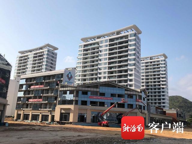 三亚|三亚亚沙村整体施工进度超90% 进入施工收尾阶段