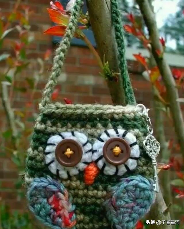 #超级宝妈#可爱又漂亮!多款手工编织的小包包,送给孩子最好的礼物