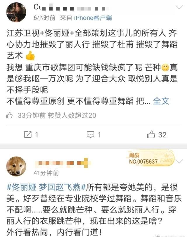 江水寒|舞蹈丽人行芒种：佟丽娅被赞绝美如天仙，同时吐槽声也不断