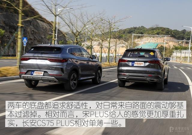 自主网红SUV的PLUS之争 宋PLUS对比长安CS75 PLUS