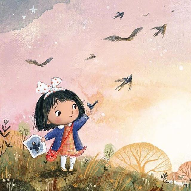 「超级宝妈」以孩子视角思考的插画师,创作出色彩斑斓的卡通形象,充满想象力