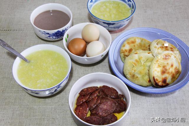 #食物趣科普#宝妈家的半小时早餐，一周换着花样做，圈友：真想去你家蹭饭