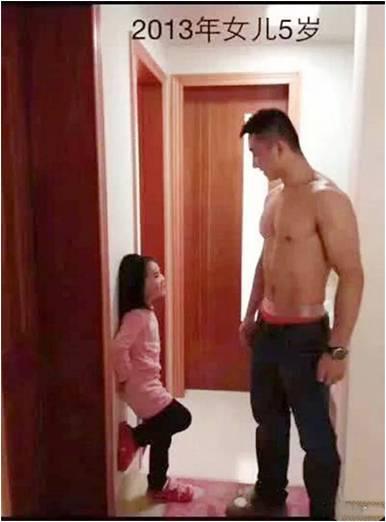 你的育儿经■爸爸拍照记录女儿成长变化，结果比女儿火，网友：看到身材酸了