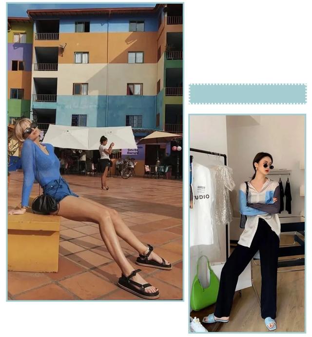 时尚探究社听说，今夏时髦的鞋子都“方”了？