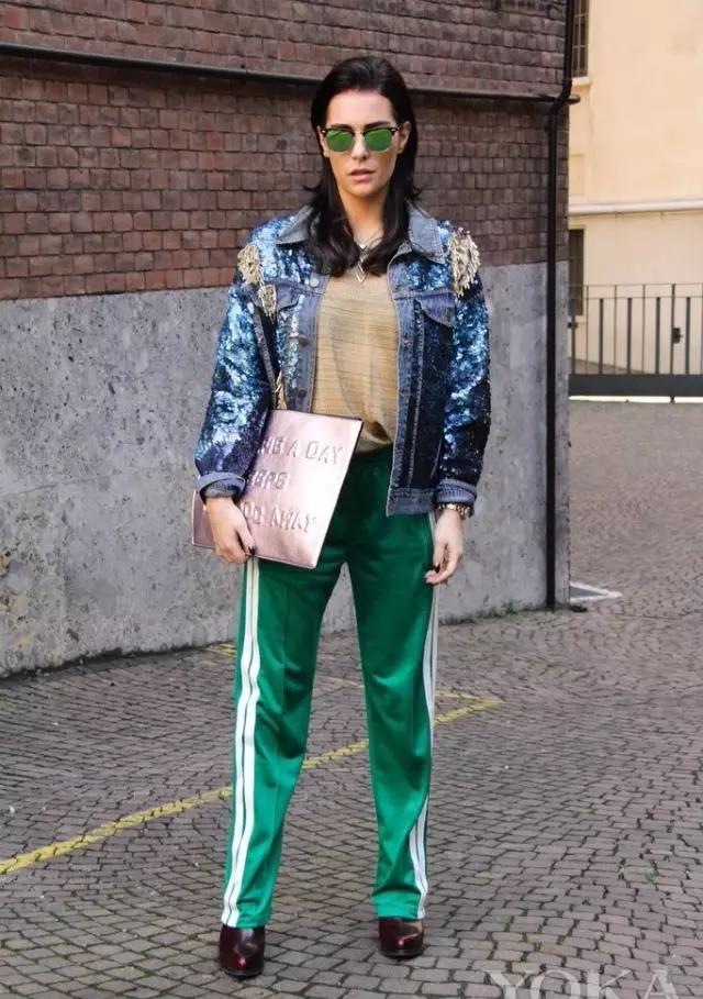 时尚探究社复古持续演绎，背带校裤潮人，越土越潮，范儿