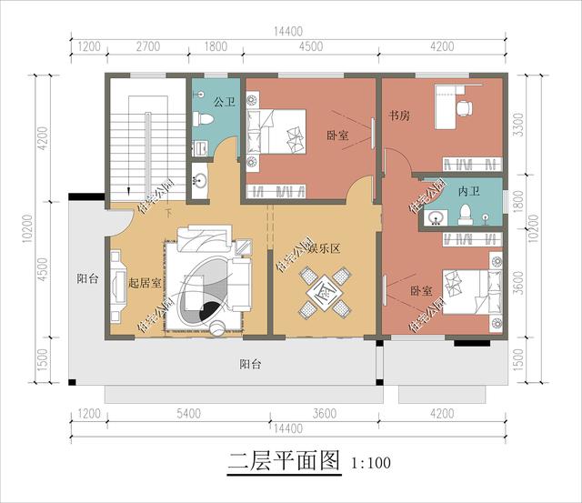 3室2厅现代别墅，占地14×10米，30万存款能盖起来吗？