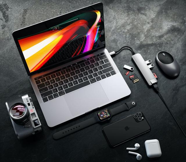 环球网■Satechi推出具有7个端口的USB-C多端口适配器