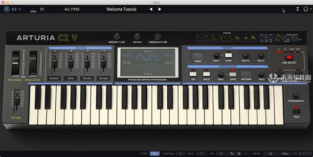 Arturia CZ V音频合成工具