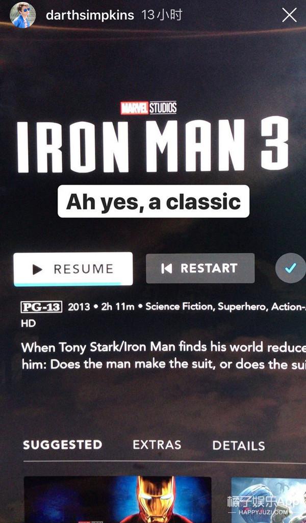 原味哆啦|还记得《钢铁侠3》里救下Tony的男孩吗，他现在长这样