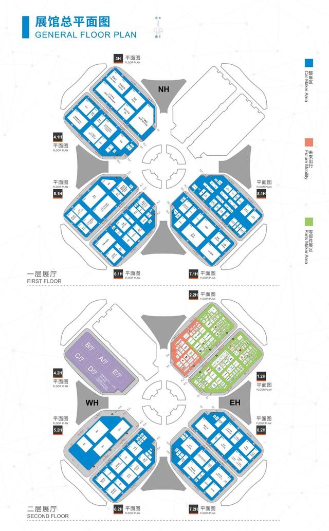 展馆总平面图 一层展厅平面图