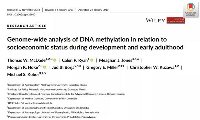 你的育儿经@贫穷到底是为什么？PubMed的7分多文章告诉你，因为表观遗传学...