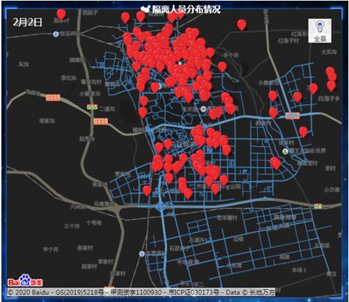 「中国青年网」百度地图开放位置大数据、实景地图 助乌兰察布市节约人力精准防控